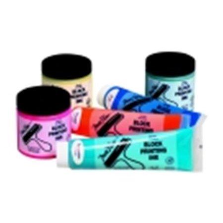 SAX Sax True Flow Non-Toxic Water Soluble Block Printing Ink Set - Assorted Color; Set - 6 1429281